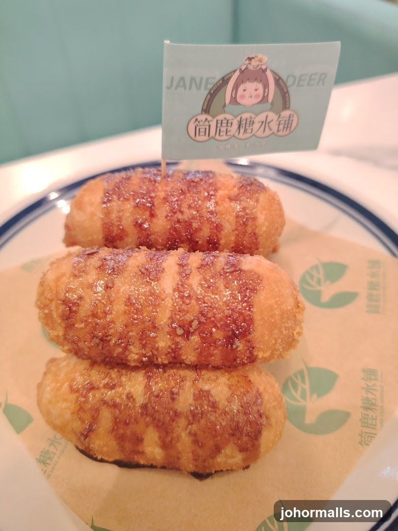 Fried Pastries with Branding