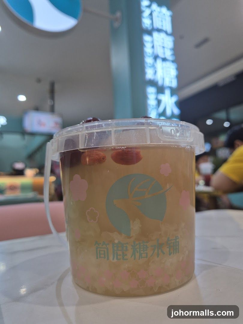 Dessert Drink with Deer Logo