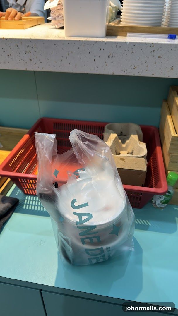 Takeaway Bag with Cups