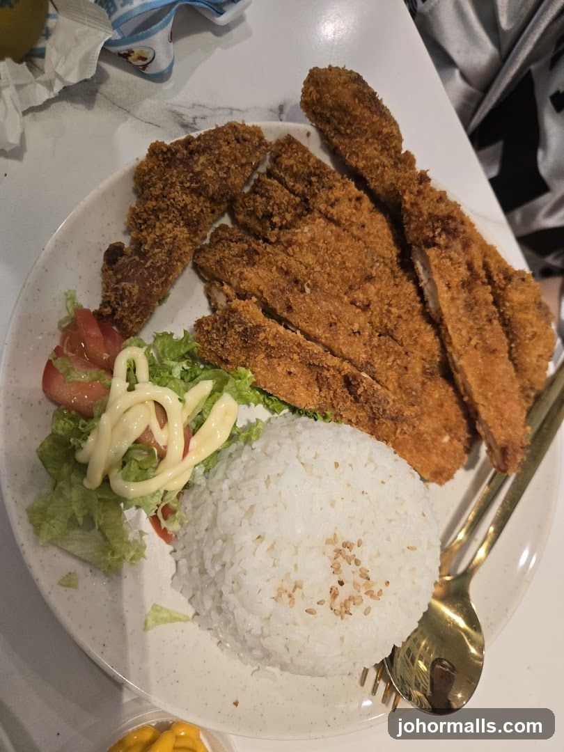 Fried Pork Cutlet with Rice
