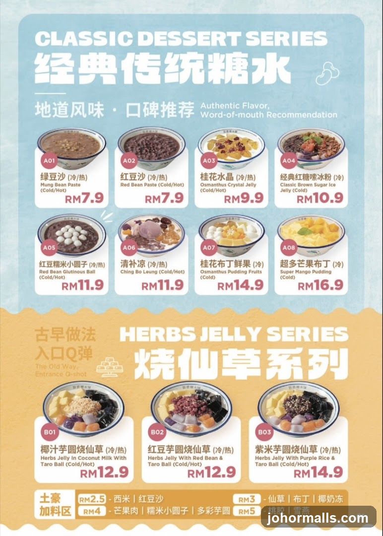 CLASSIC DESSERT SERIES