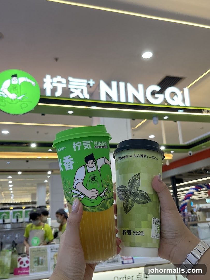 Two drinks from Ningqi