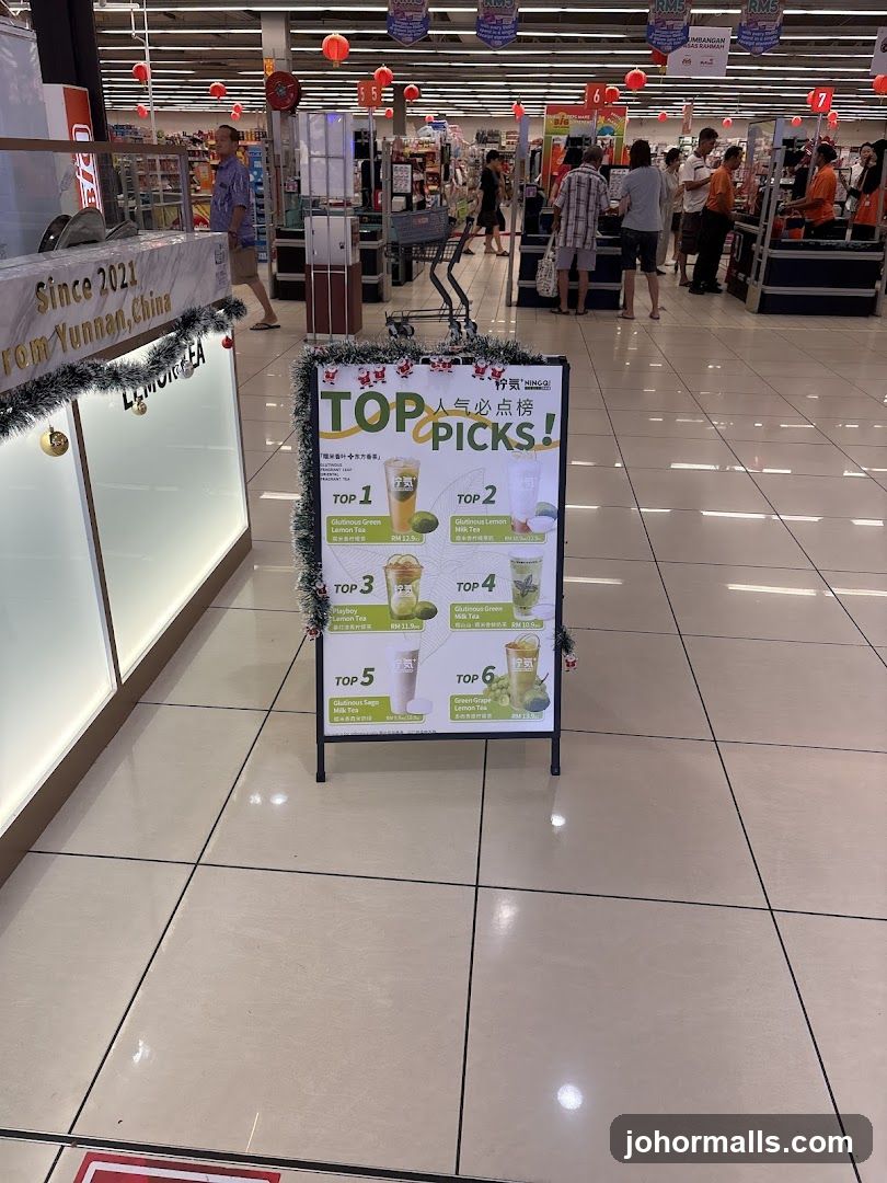 Top Picks Menu