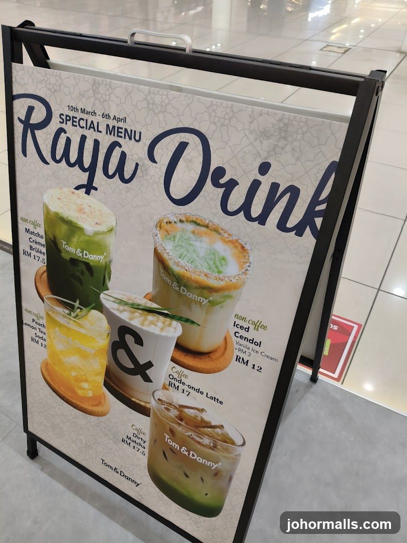 Raya Drink Special Menu