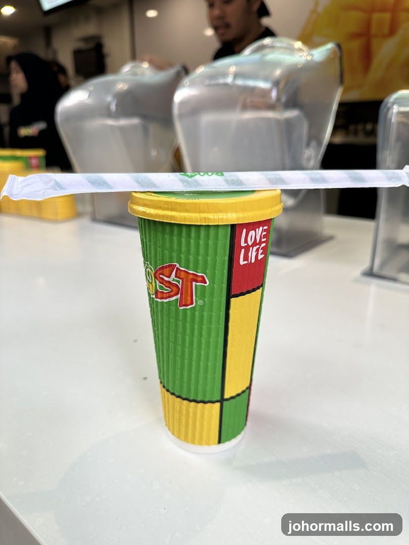 Cup with Straw
