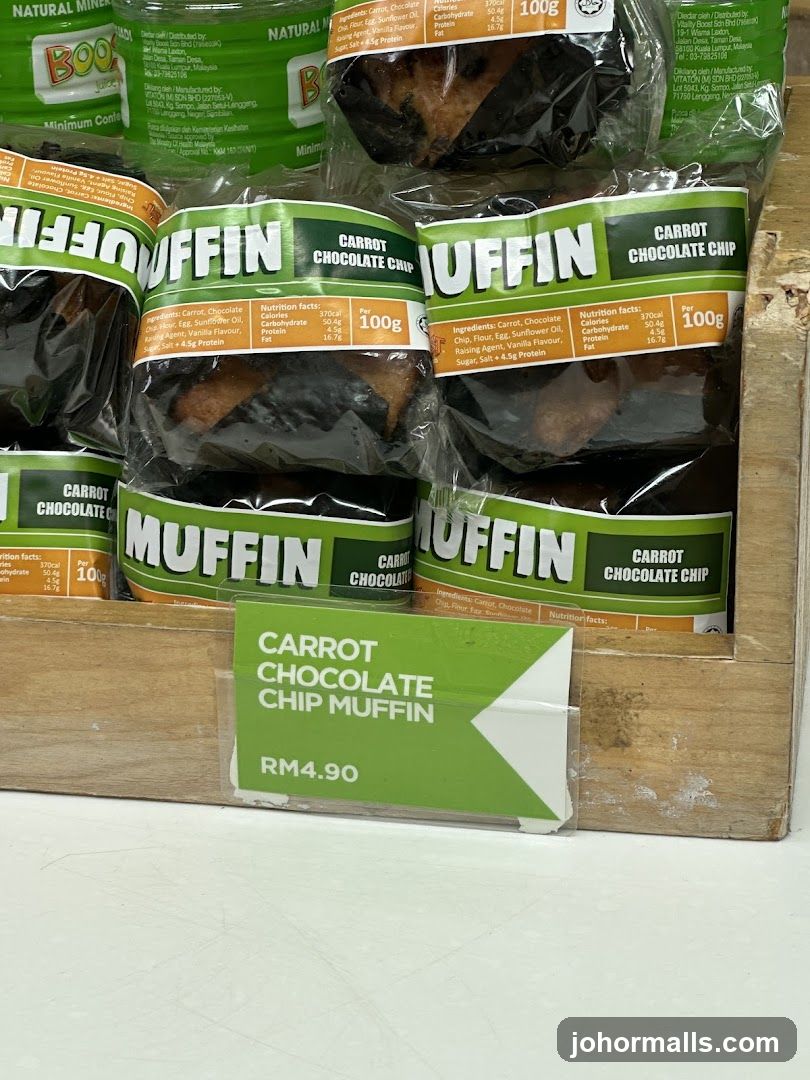 Carrot Chocolate Chip Muffins
