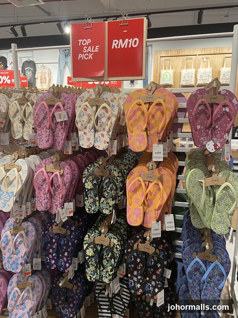 Flip-flops on display
