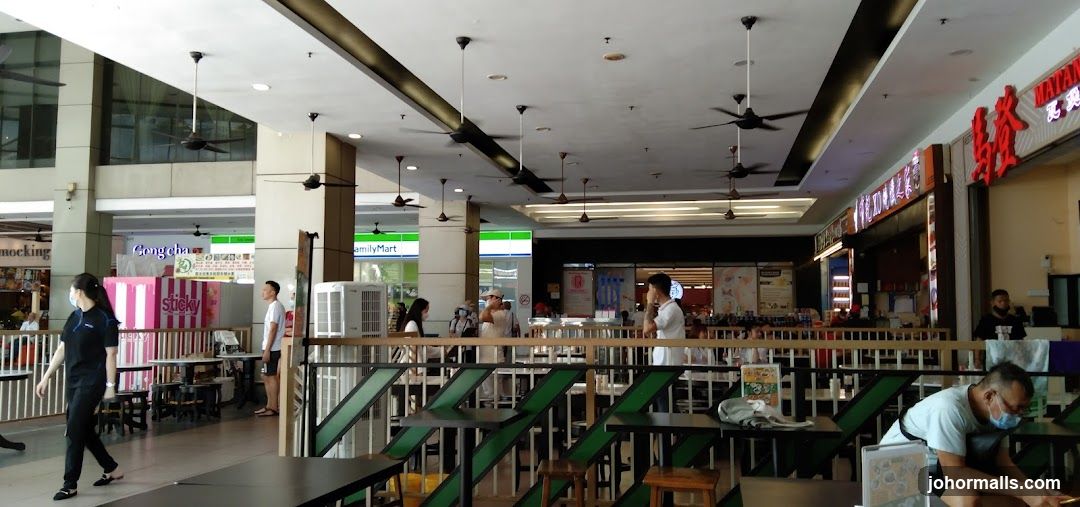 Indoor Food Court with Seating