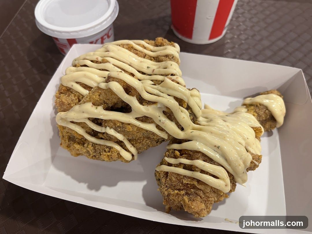 KFC Chicken with Sauce