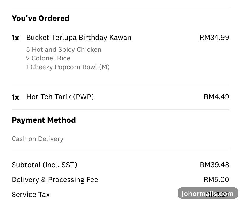 Order Summary