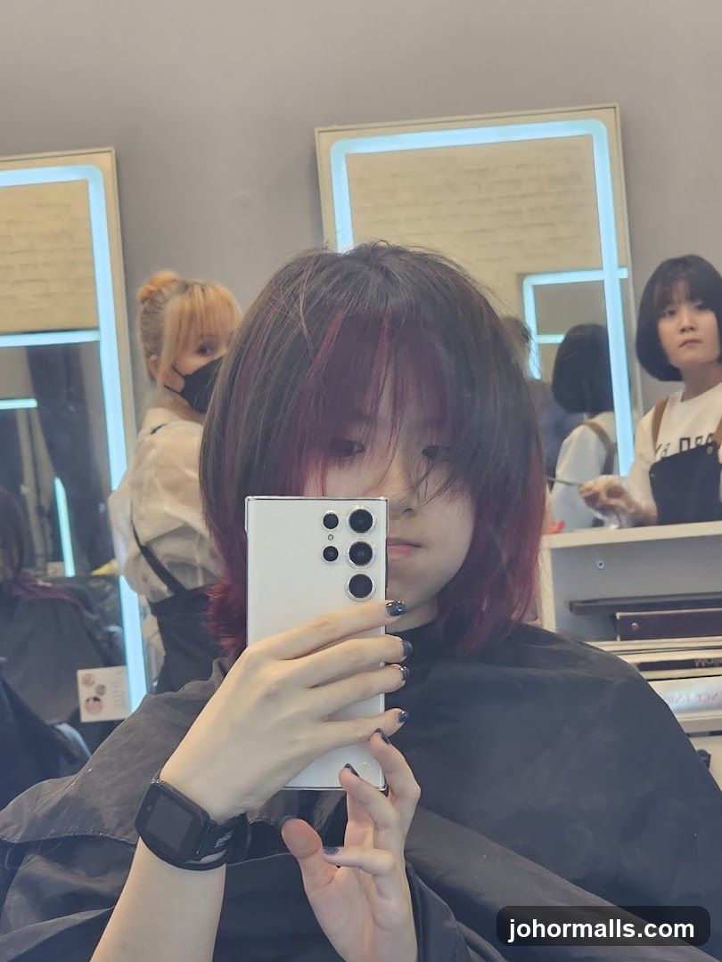 Hair Salon Selfie