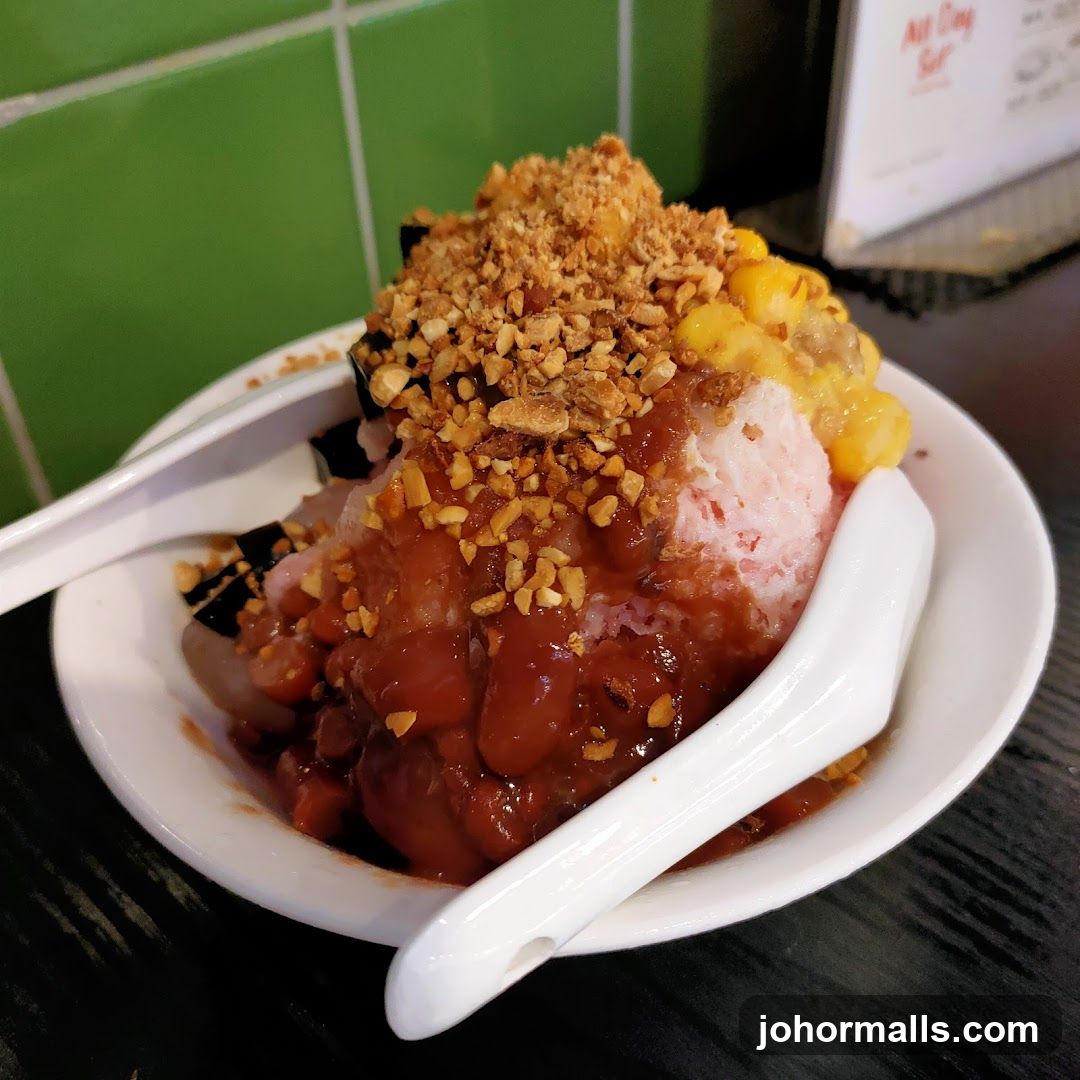 Shaved Ice Dessert