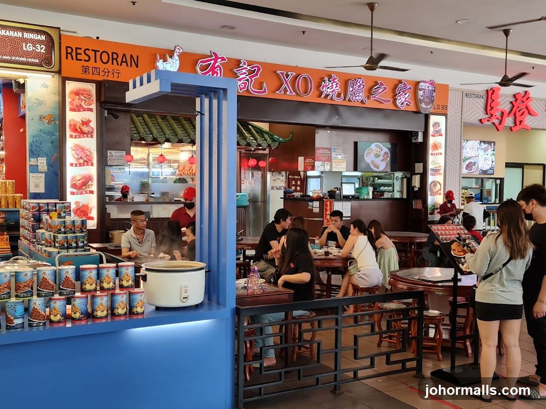 Restaurant Interior with Diners