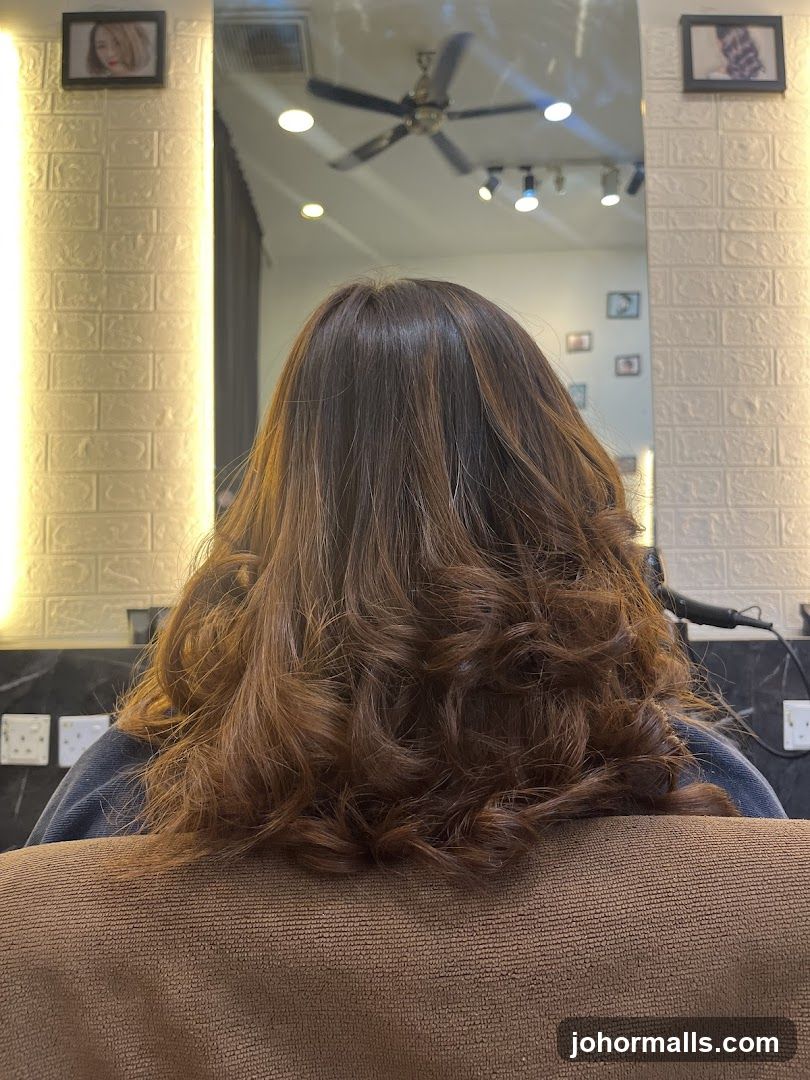 Woman's Styled Hair