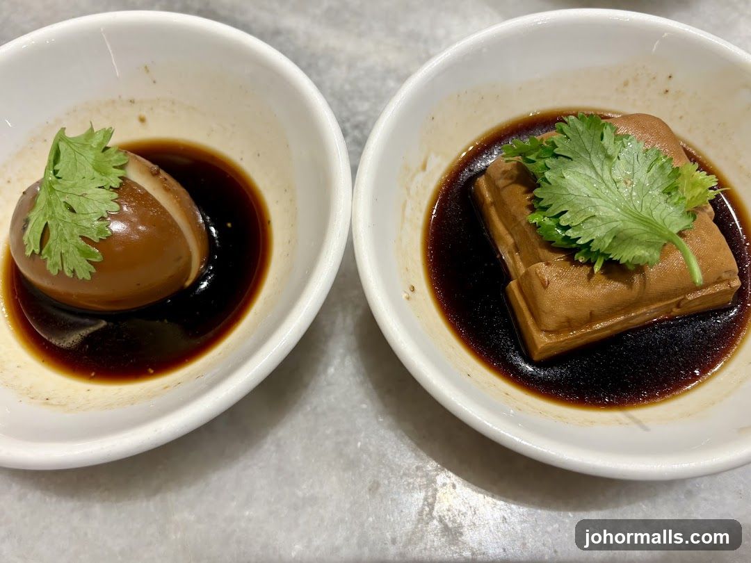 Braised Egg and Tofu