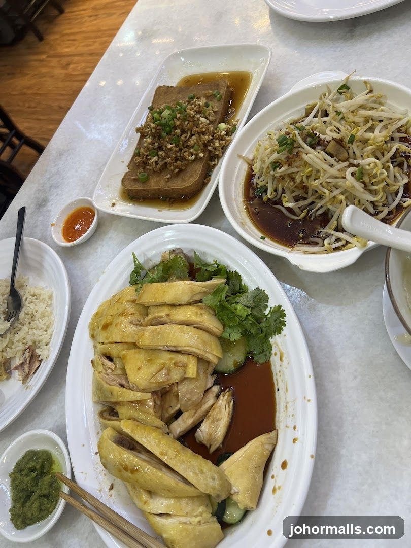 Hainanese Chicken Rice