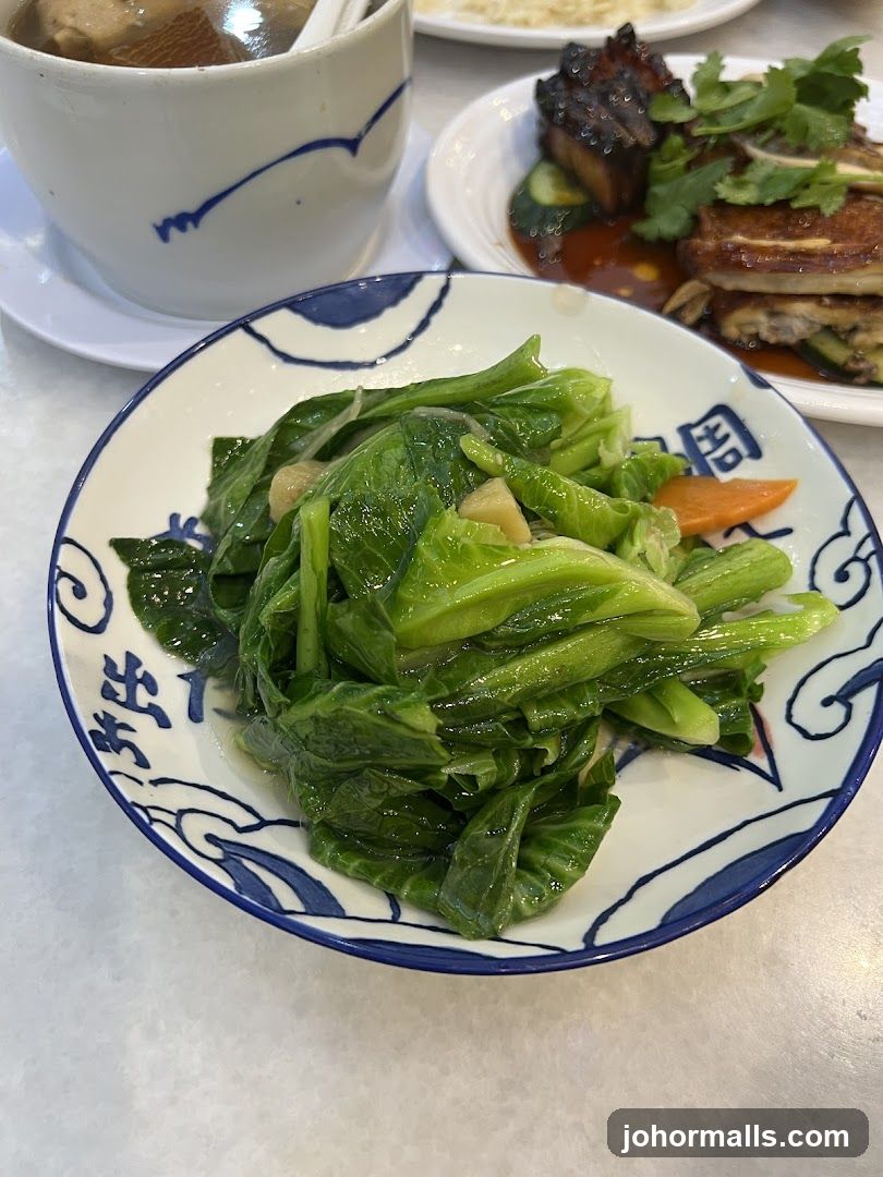Stir-fried Greens with Garlic