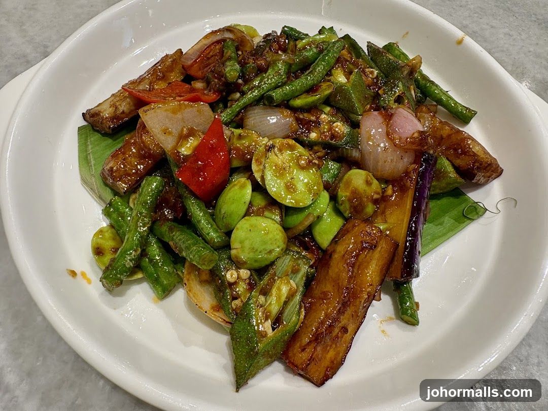 Stir-fried Vegetables with Petai