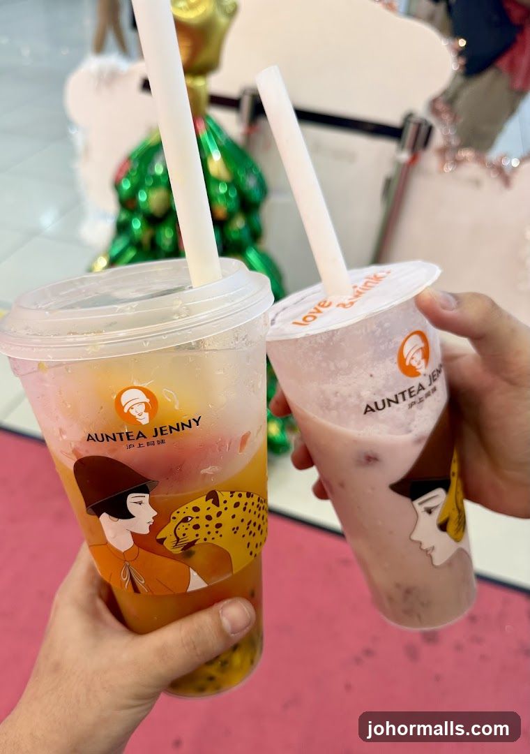 Two Bubble Teas