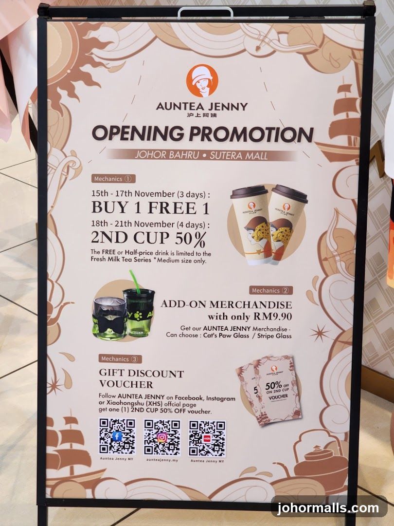 Auntea Jenny Opening Promotion