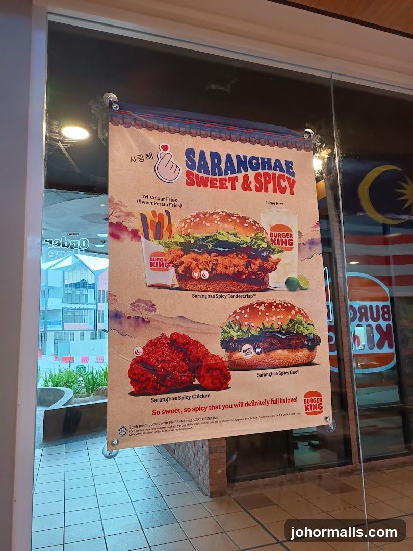 Burger King Saranghae Sweet & Spicy Promotion