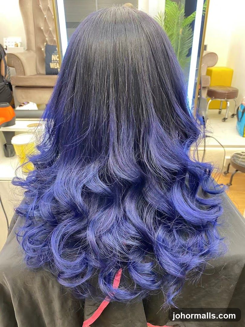 Woman with Ombre Hair