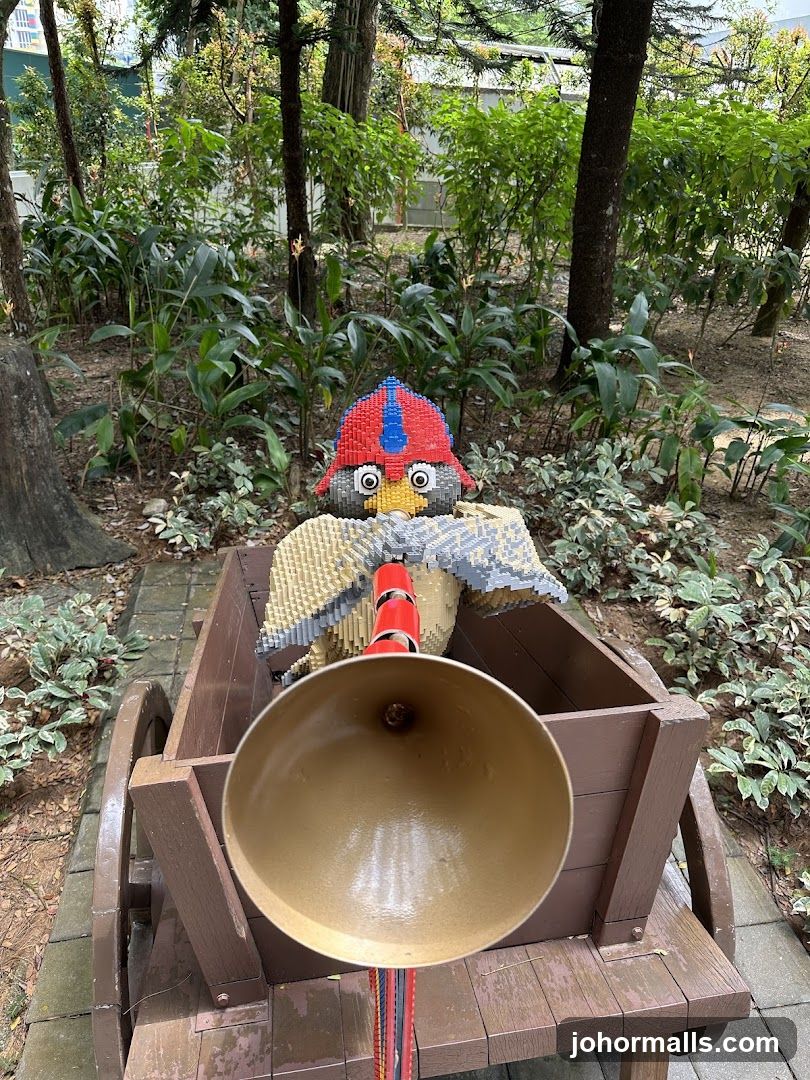 Lego Bird in a Cart