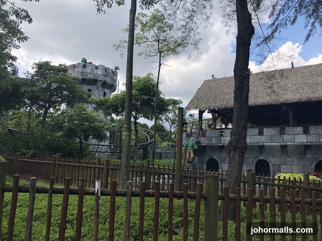 Medieval Themed Park Area