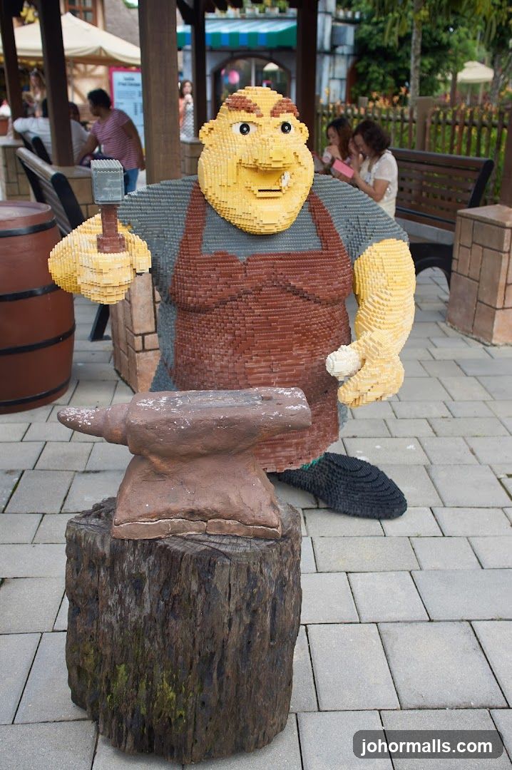 Lego Blacksmith Figure