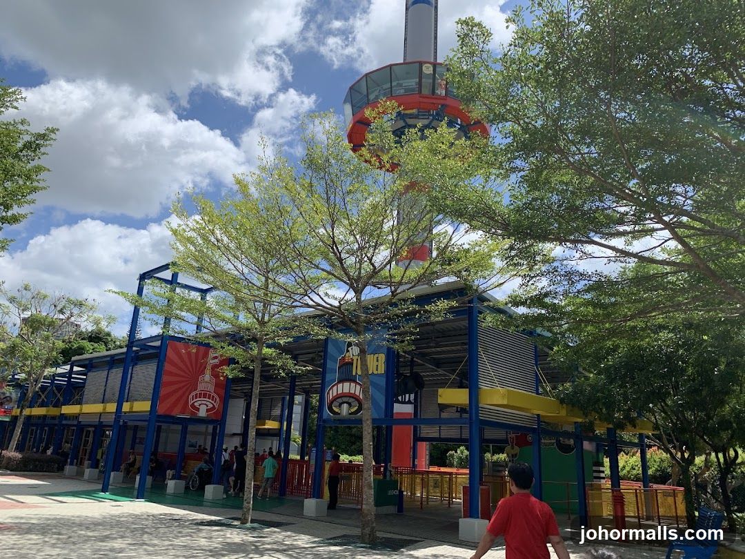 Amusement Park Ride Entrance