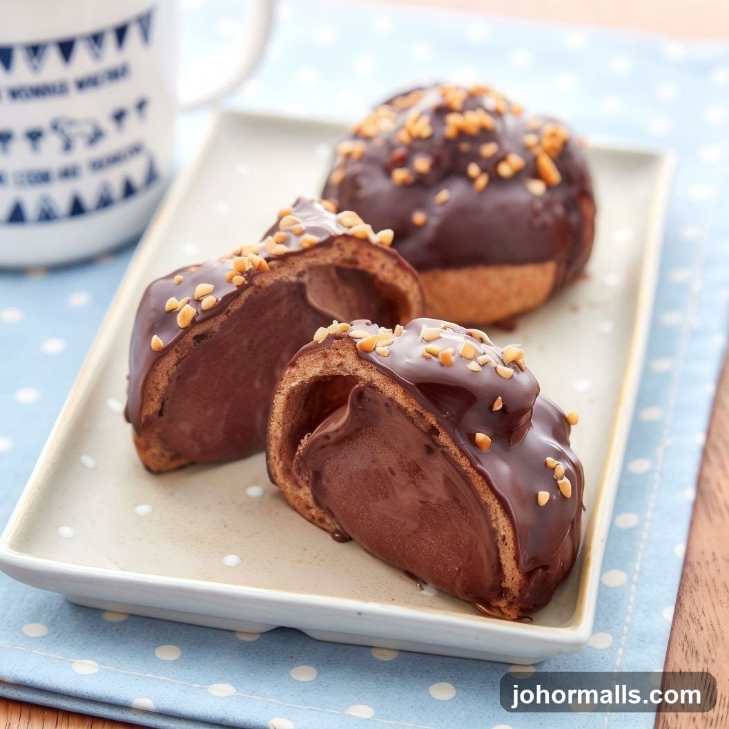 Chocolate Cream Puffs