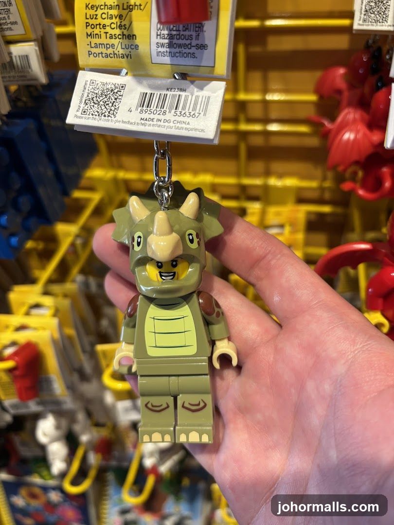 LEGO Dinosaur Keychain Light