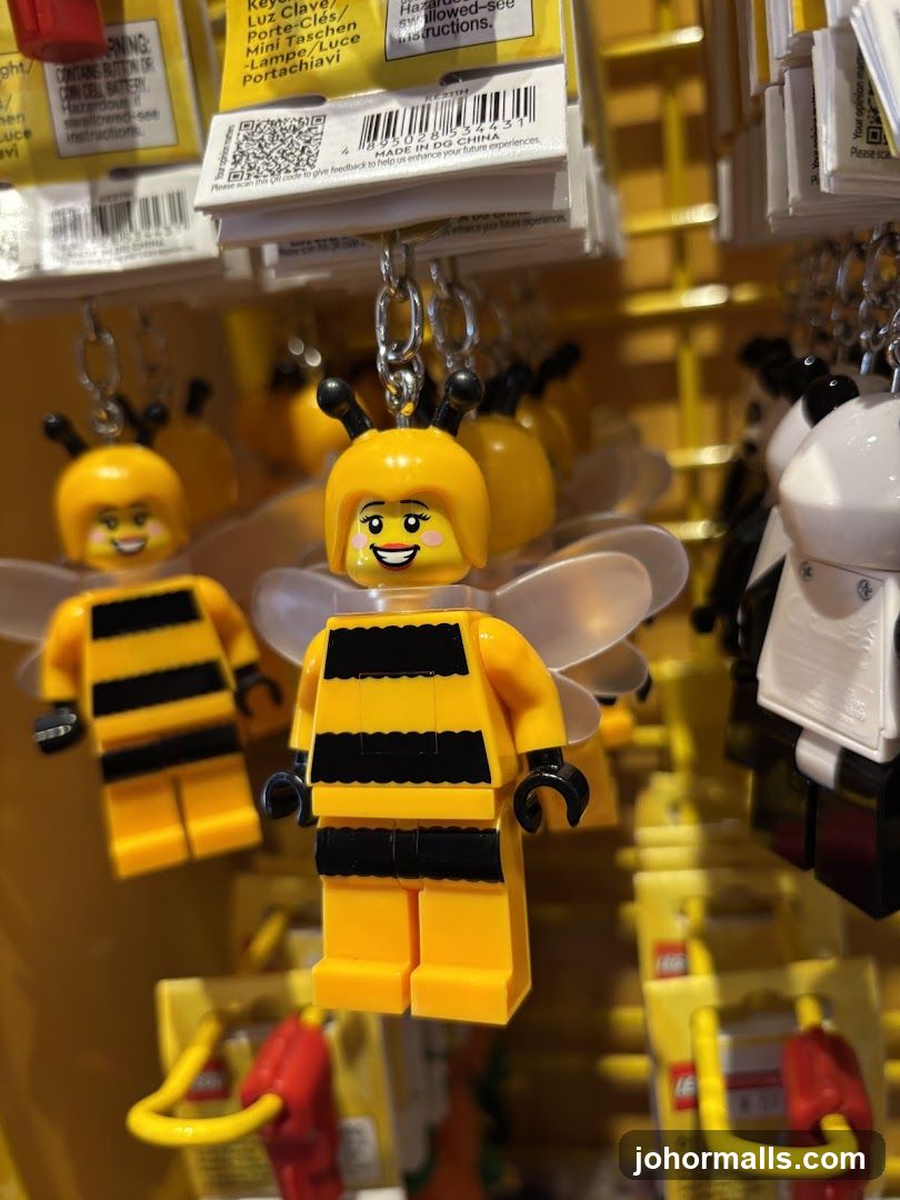 LEGO Bee Keychains