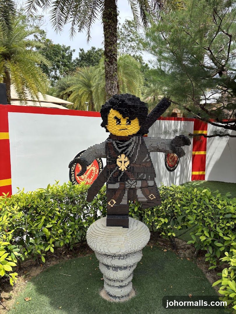 Lego Statue of a Warrior