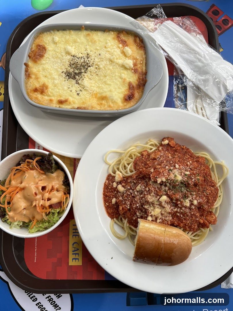 Meal at The Cafe