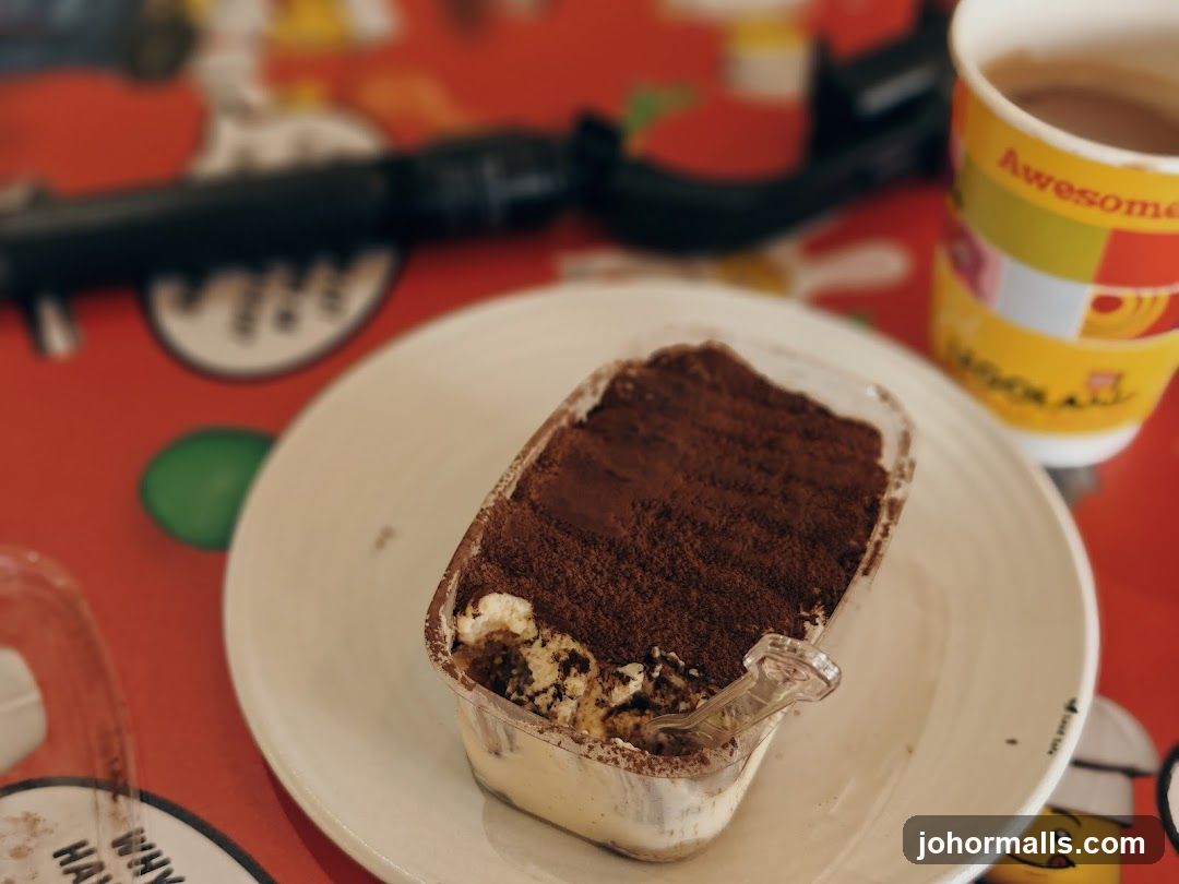 Tiramisu and Coffee