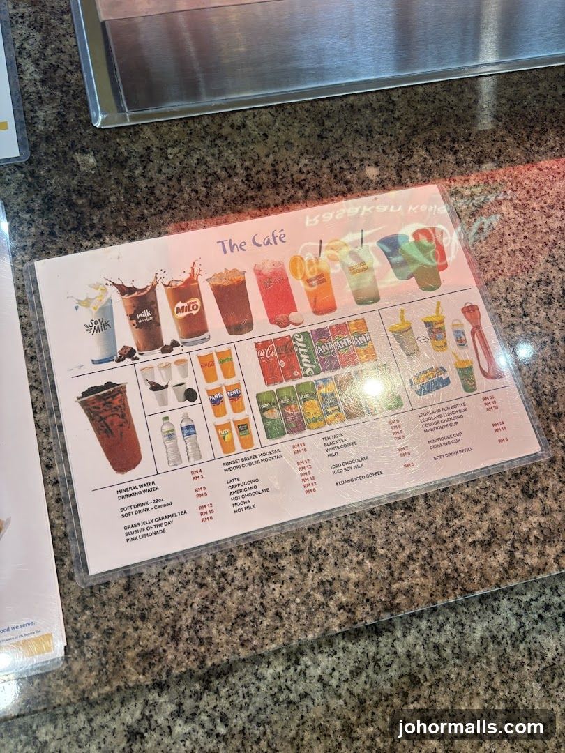 The Café Menu