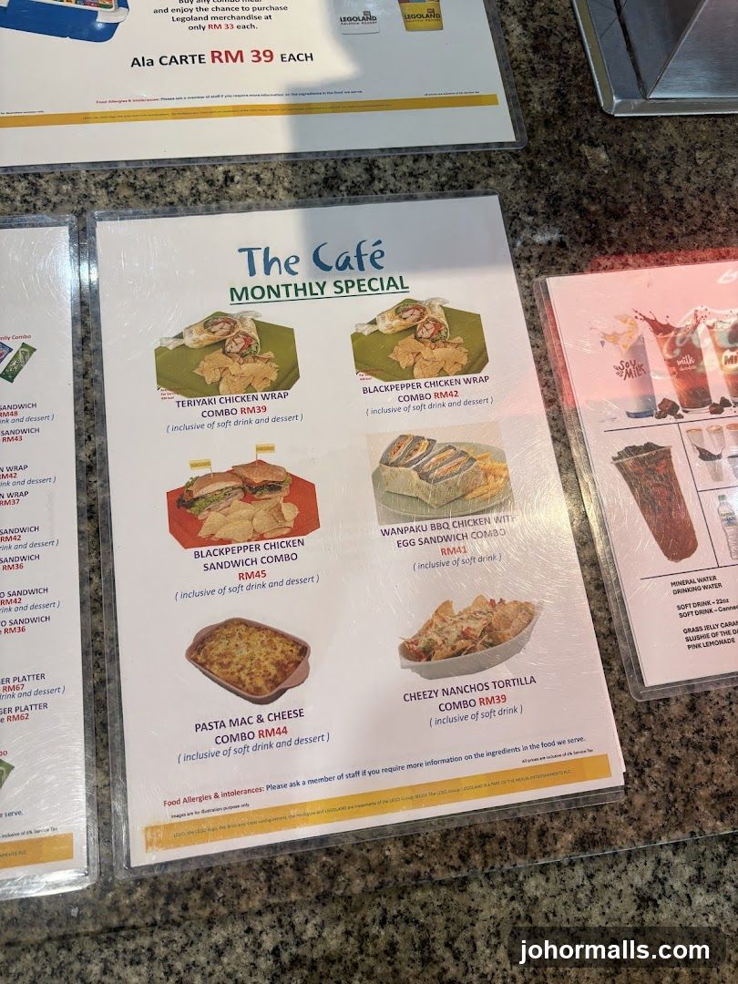 The Café MONTHLY SPECIAL
