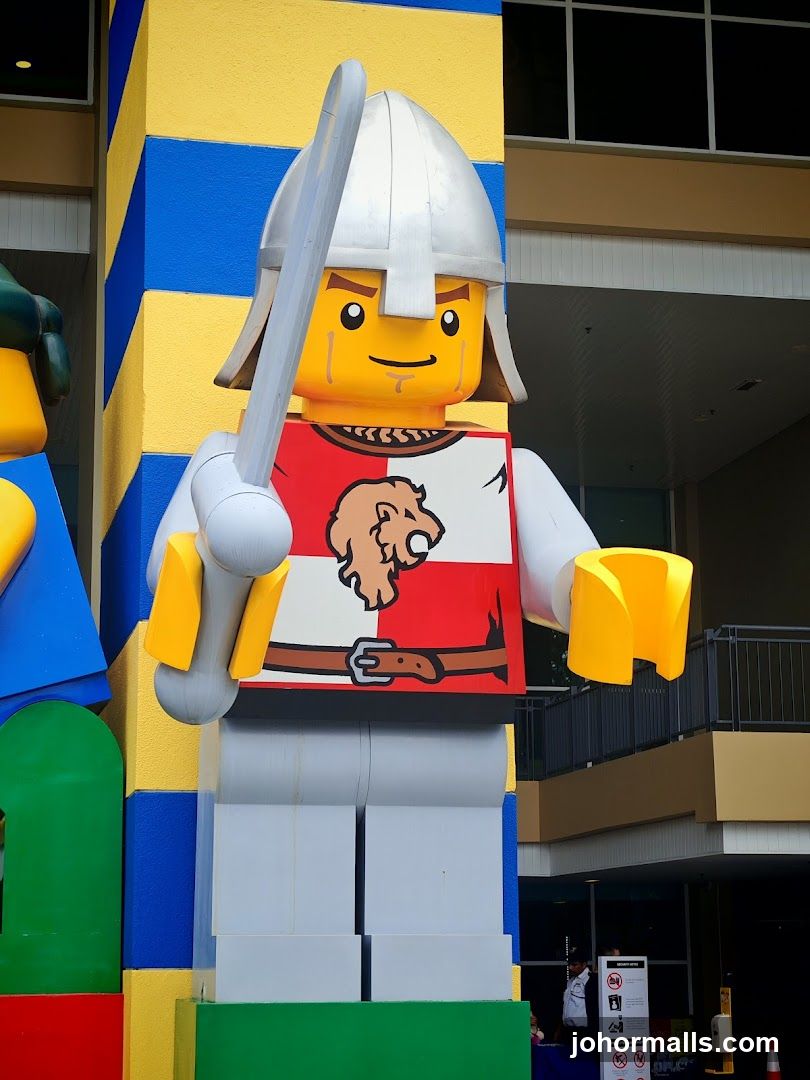 Giant Lego Knight Statue
