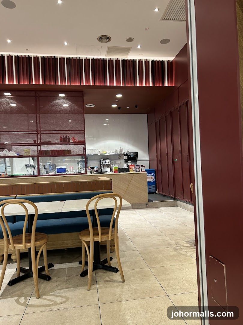 Restaurant Interior with Seating