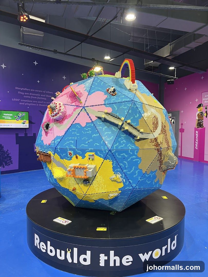 LEGO Globe Display