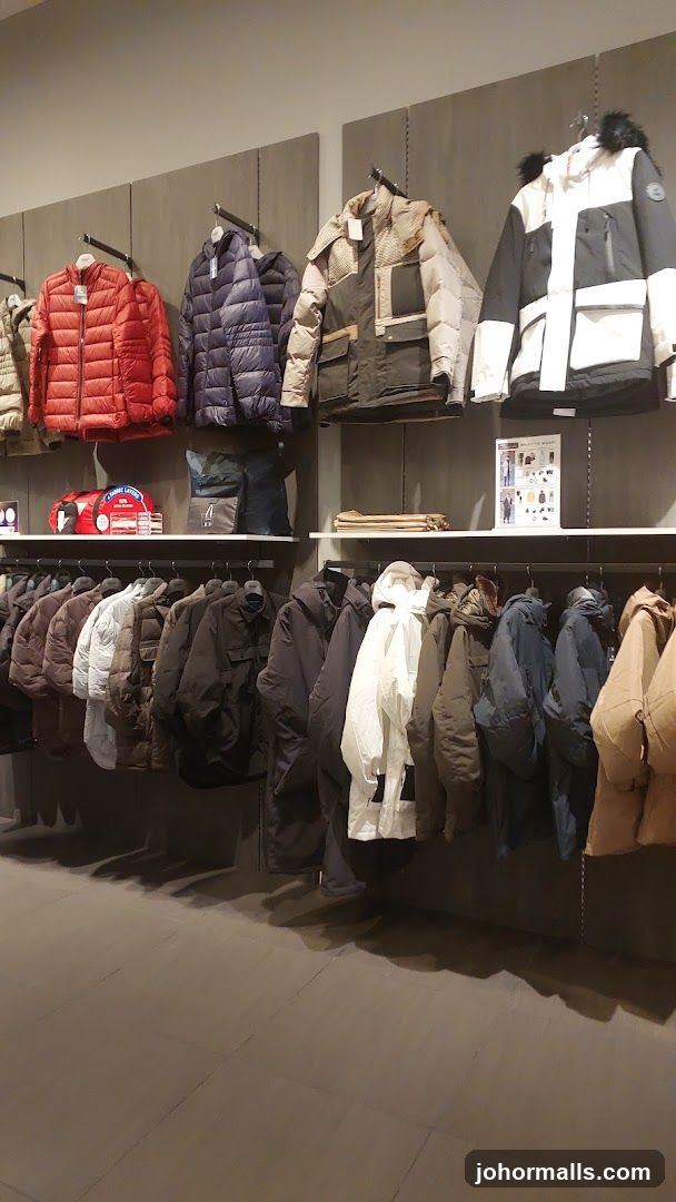 Winter Coats Display