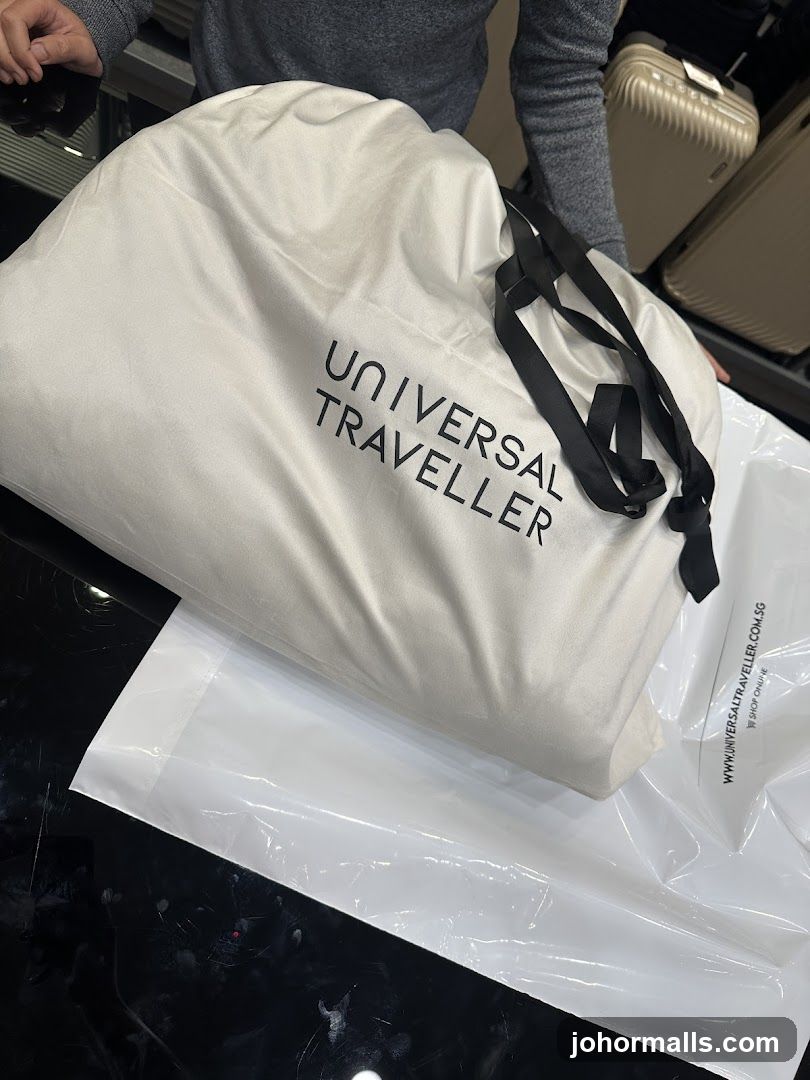 Bag with Universal Traveller Logo