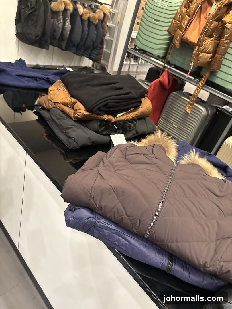 Folded Puffer Jackets