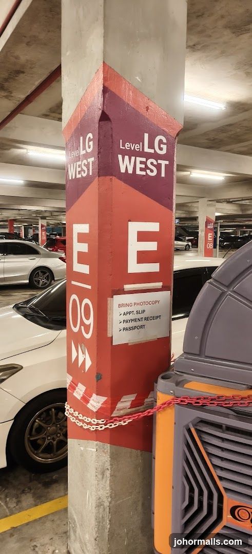 Parking Level Signage