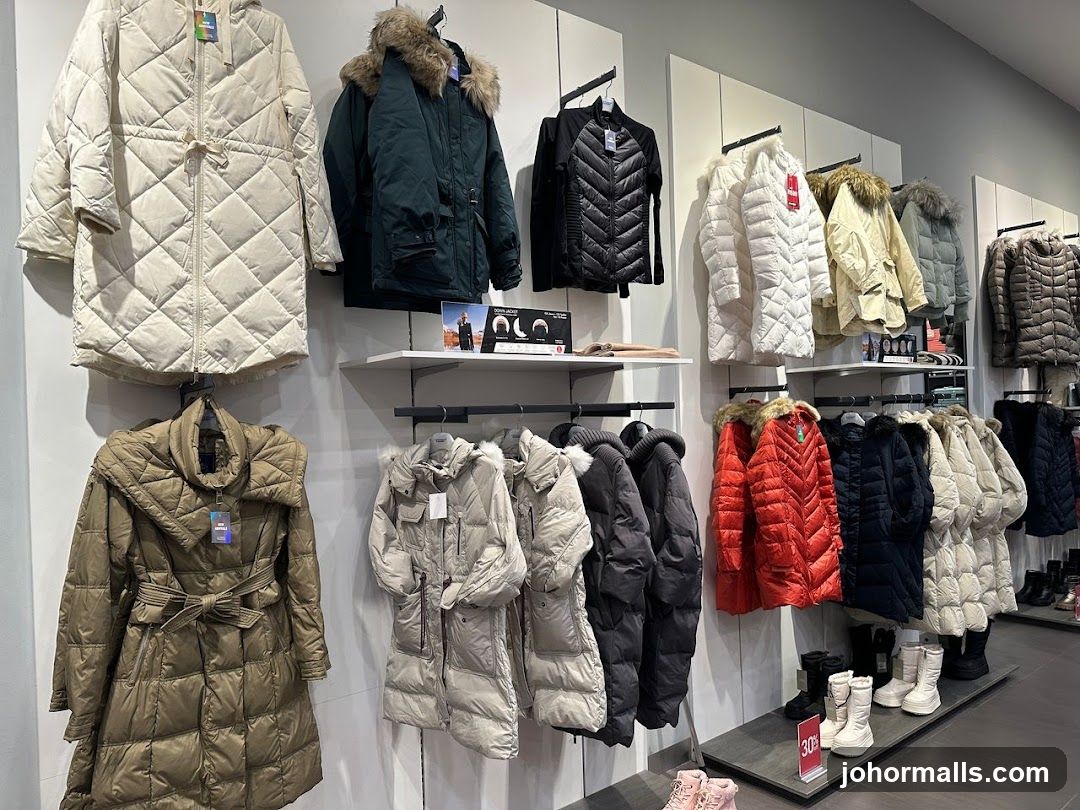 Winter Coats Display