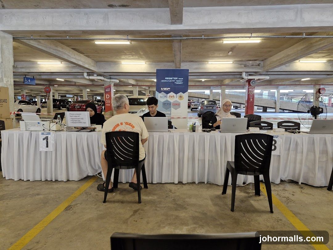 Registration Booths