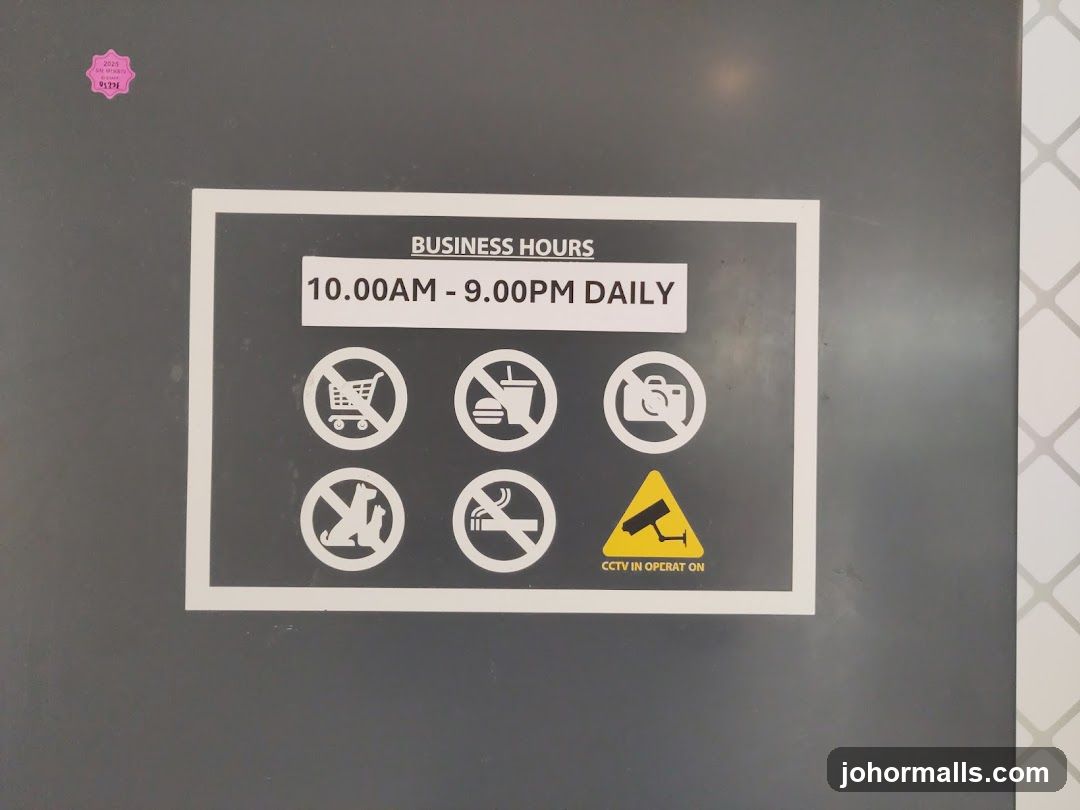 Business Hours Sign