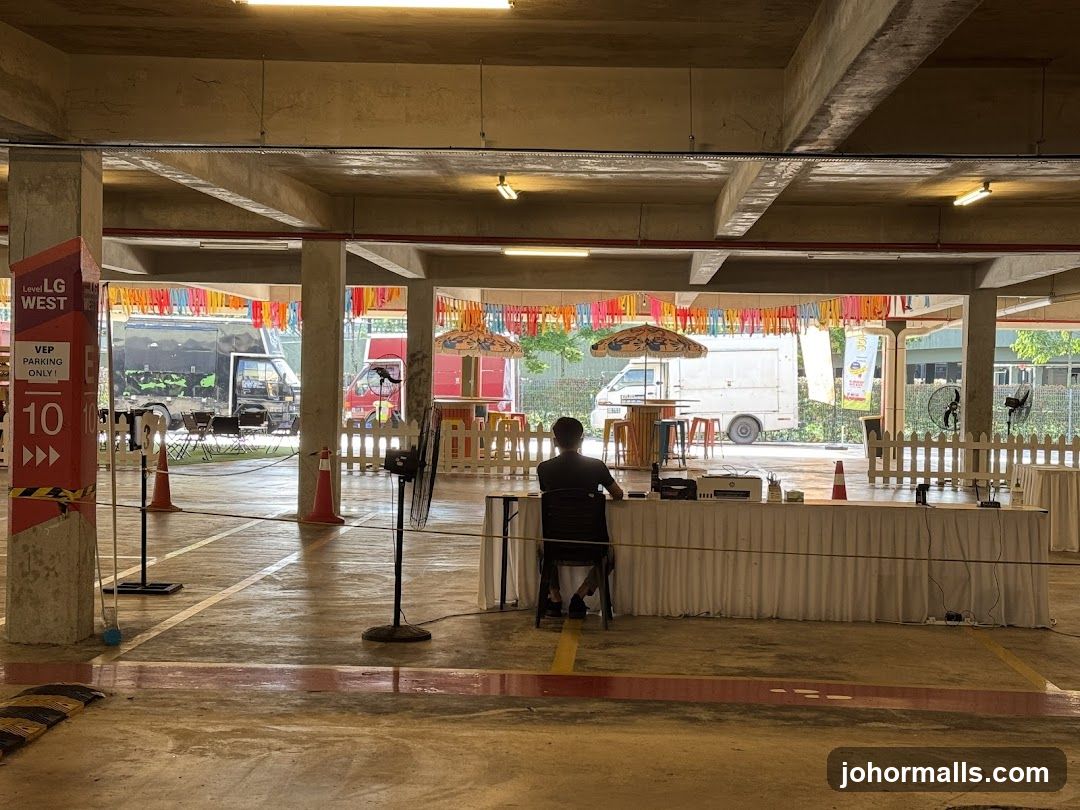 Outdoor event setup