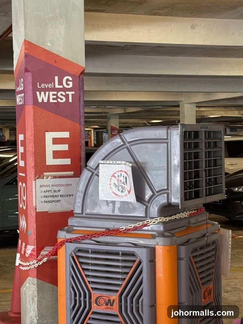 Parking Level Signage and Equipment